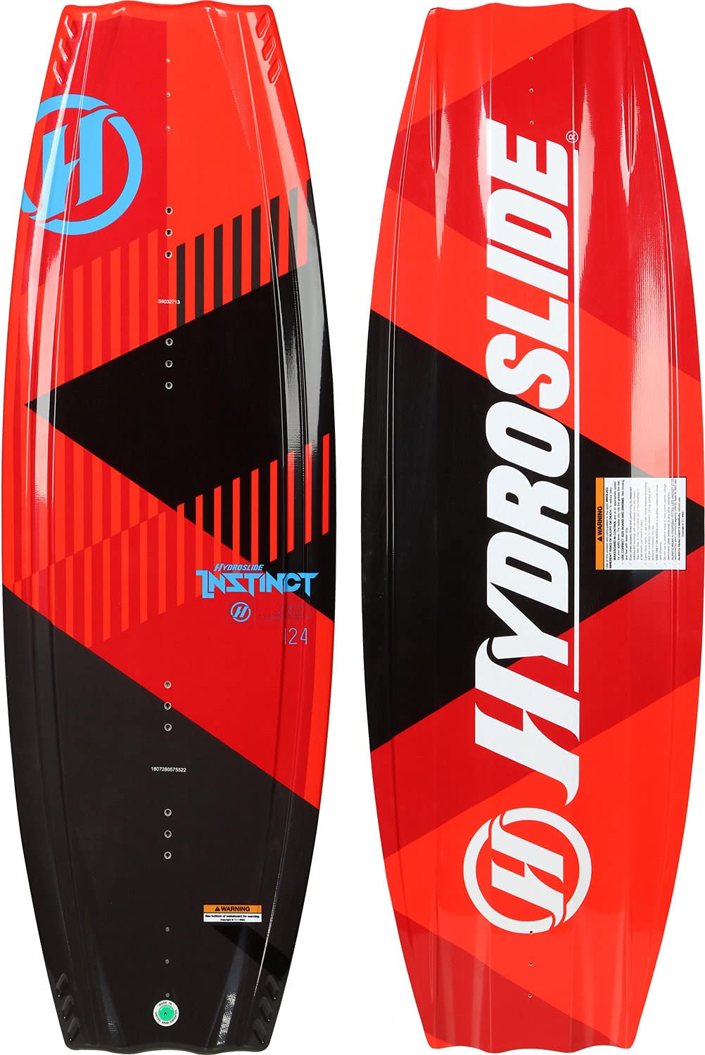 O'Brien Hydroslide Instinct Jr Wakeboard for Kids - 124cm Size | Perfect for Beginners & Young Riders | Lake & Water Sports Fun