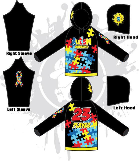 Autism Awareness Unisex Hoodie - Comfortable & Stylish Pullover Sweatshirt for Men & Women - Perfect for Casual Wear, Fundraising Events & Supporting Autism Awareness