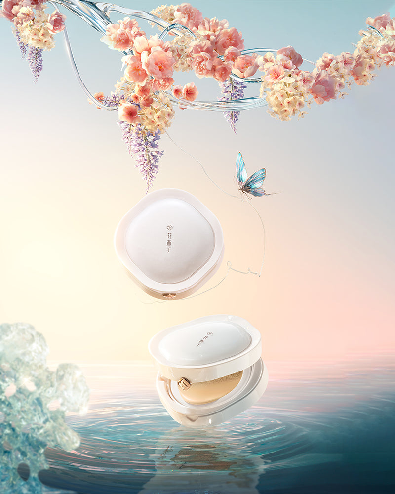 Flawless Jade Breathable Cushion Foundation - Lightweight, Natural Coverage Makeup for All-Day Wear | Perfect for Daily Use, Special Occasions & On-The-Go Touch Ups