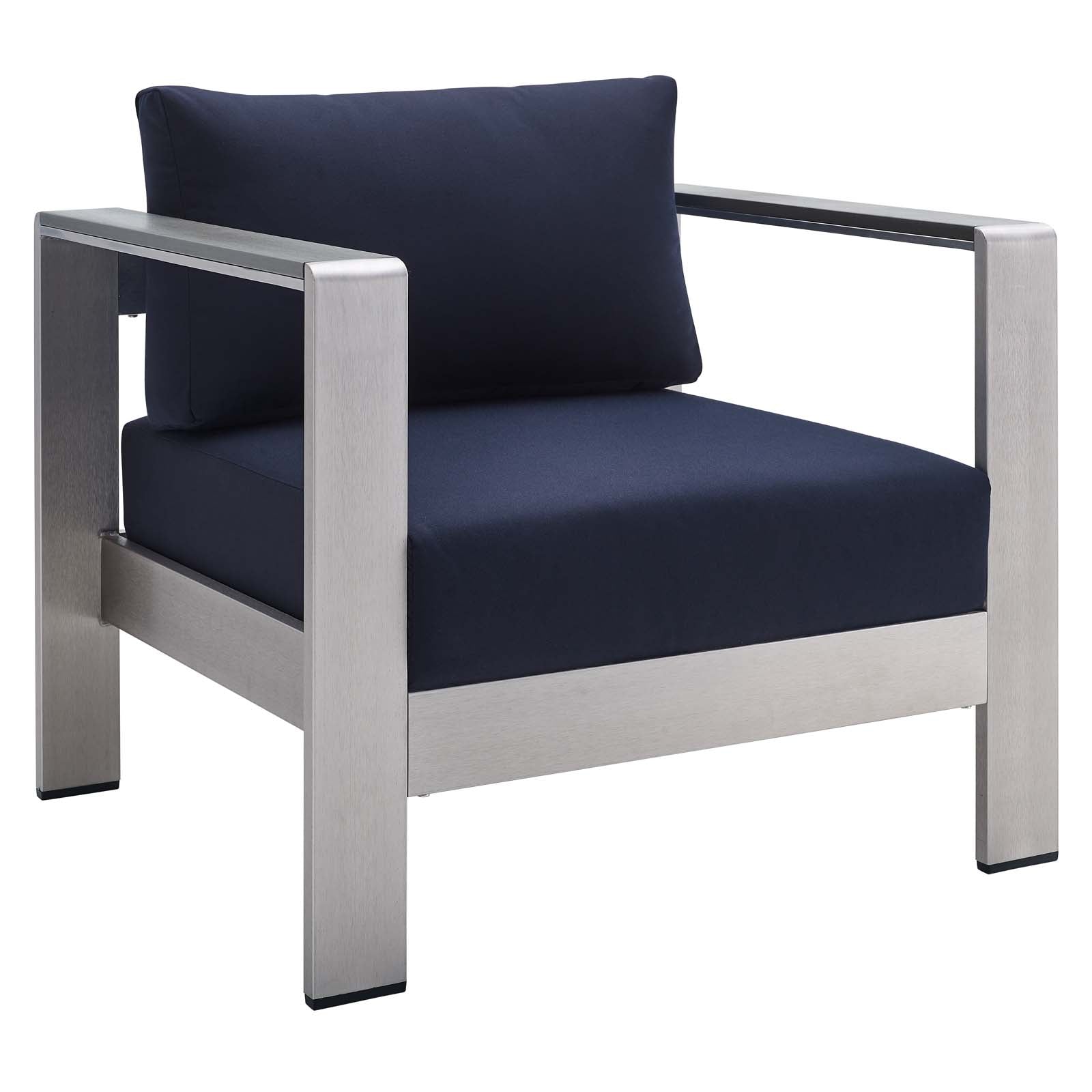 Premium Shore Sunbrella® Fabric 7-Piece Outdoor Patio Set with Aluminum Frame - Perfect for Backyard, Poolside & Garden Relaxation