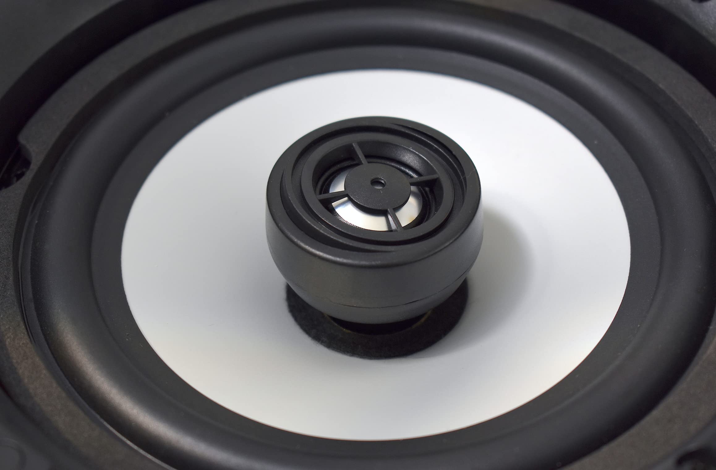 Premium SD-8S-ALU 8-Inch Aluminum Ceiling Speakers (Pair) - High Definition Sound for Home Theater, Background Music & Commercial Audio Systems