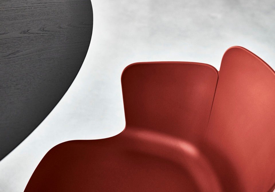 Midj Calla P L_C PP Side Chair - Modern Dining Chair for Home, Office & Restaurant Use