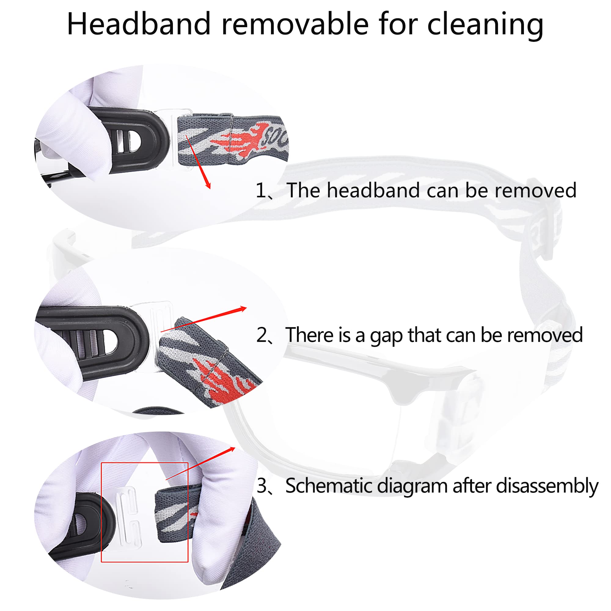 Best Sports Goggles for Basketball & Football - Anti-Fog, Shockproof Safety Eyewear for Men & Women - Perfect for Indoor/Outdoor Games & Training
