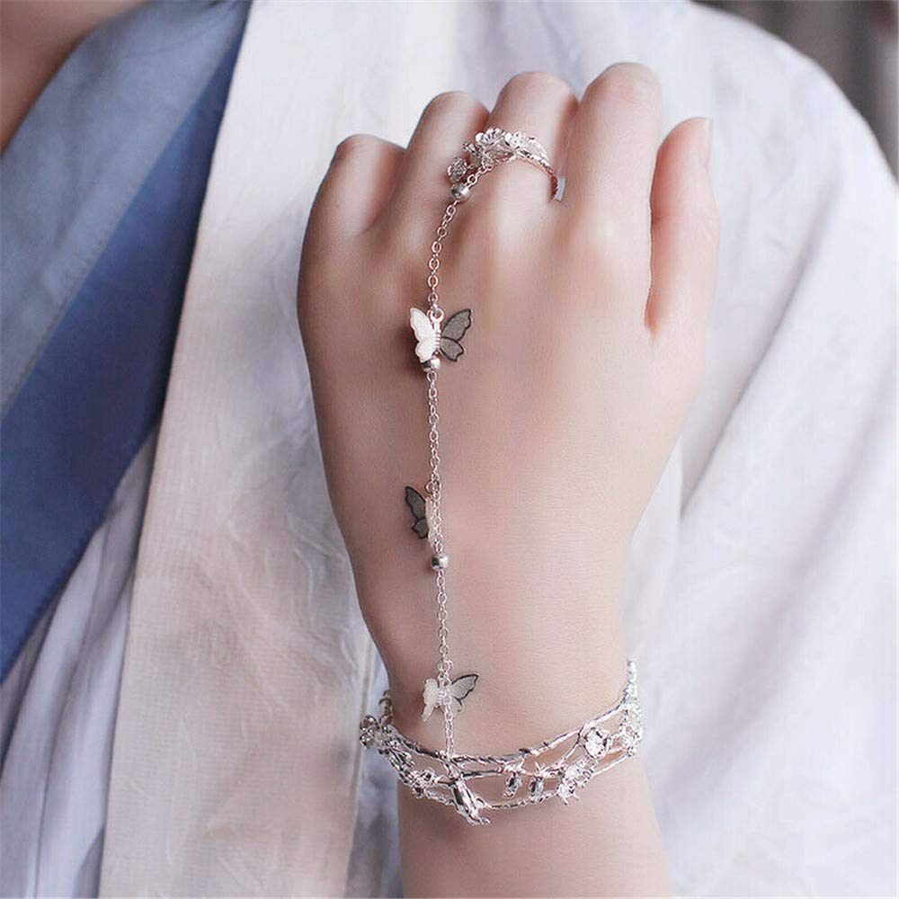 Anime Hua Cheng BL Butterfly Bracelet - Cosplay Jewelry for Men & Women - Perfect for Cosplay, Halloween, Gift Giving & Anime Fans