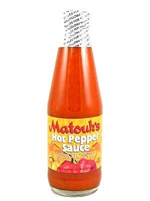 Matouk's Salsa Picante Hot Pepper Sauce - 10oz Bottle | Authentic Caribbean Hot Sauce for Tacos, Wings & Grilling | Spicy Condiment Gift for Food Lovers