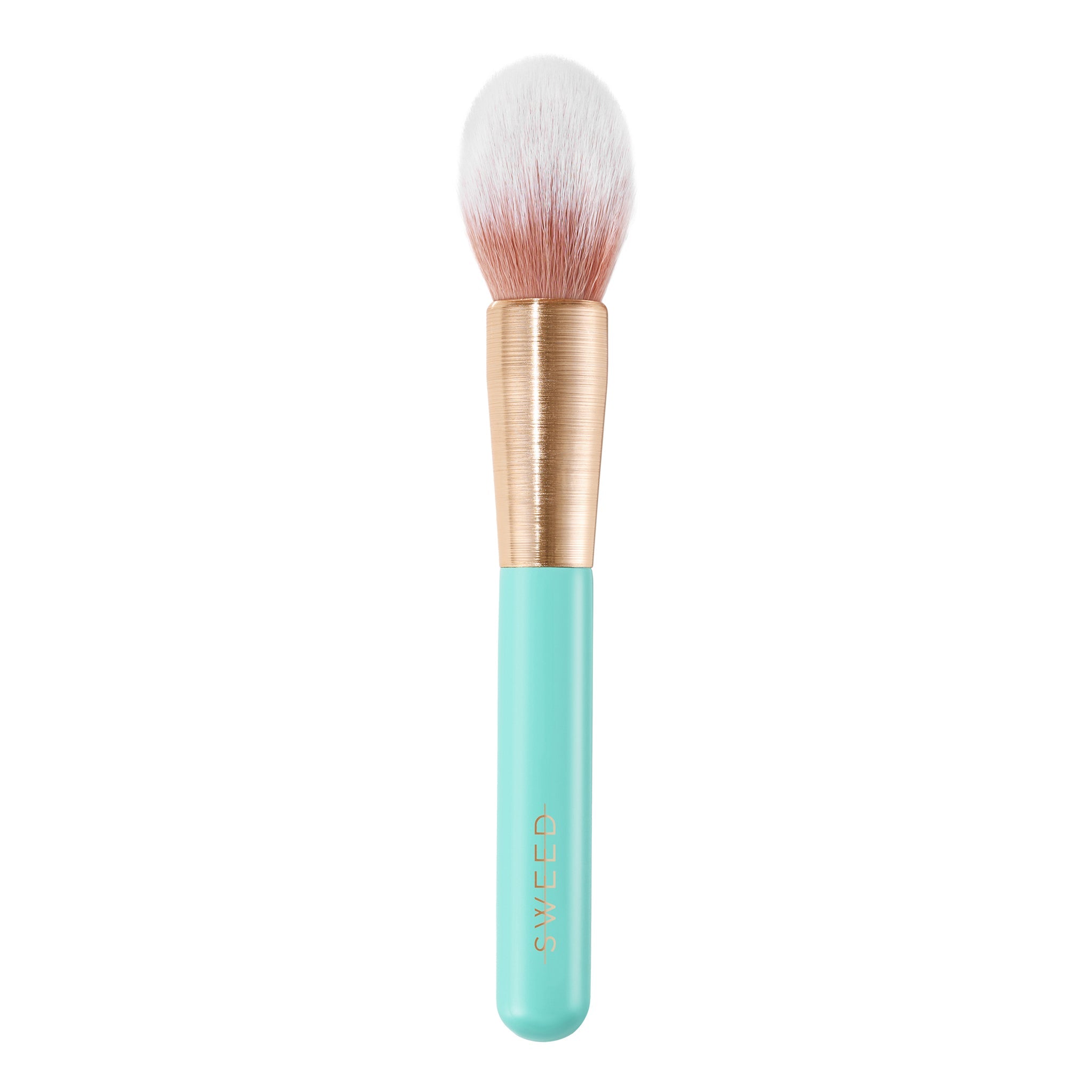 Premium Sweed Powder Brush for Flawless Makeup Application - Soft & Dense Bristles for Even Coverage | Perfect for Setting Powder, Blush & Contouring