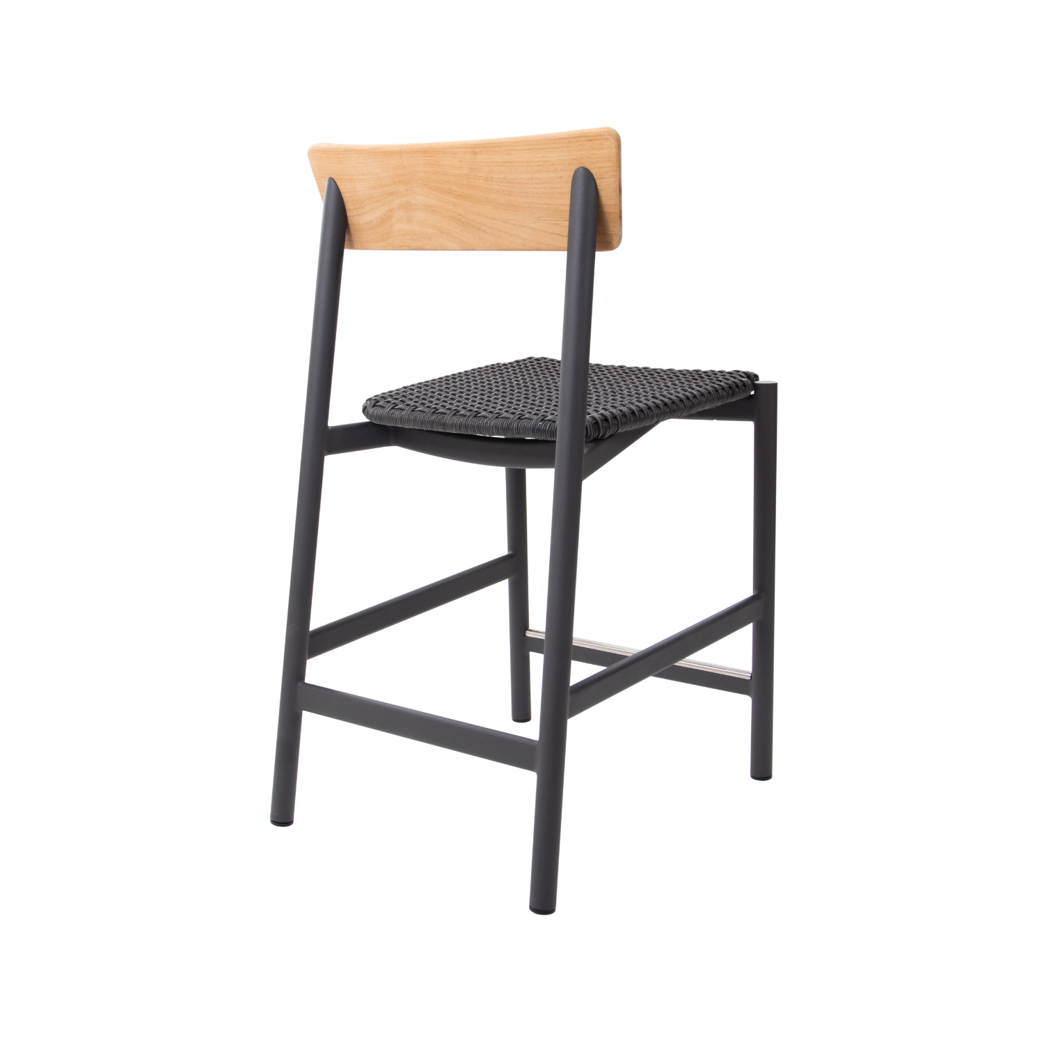 Lawrence Slate Counter Stool - Modern Bar Stool with Adjustable Height for Kitchen Island, Breakfast Nook & Home Bar - Durable & Comfortable Seating Solution