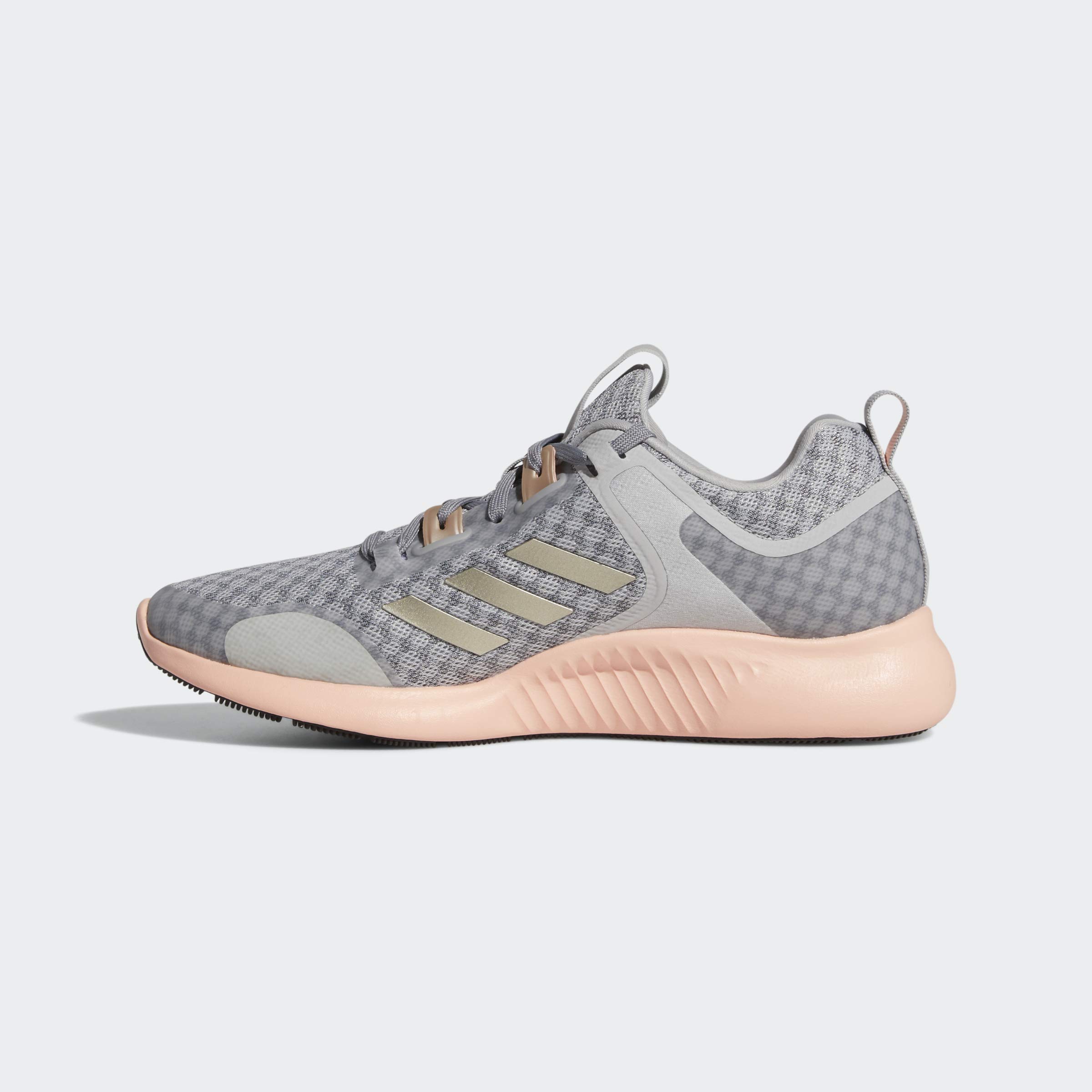 adidas Women's EdgeBounce 1.5 Running Shoes - Light Grey - Size 5.5 B (US) - Cushioned Support for Jogging, Gym Workouts & Daily Walking