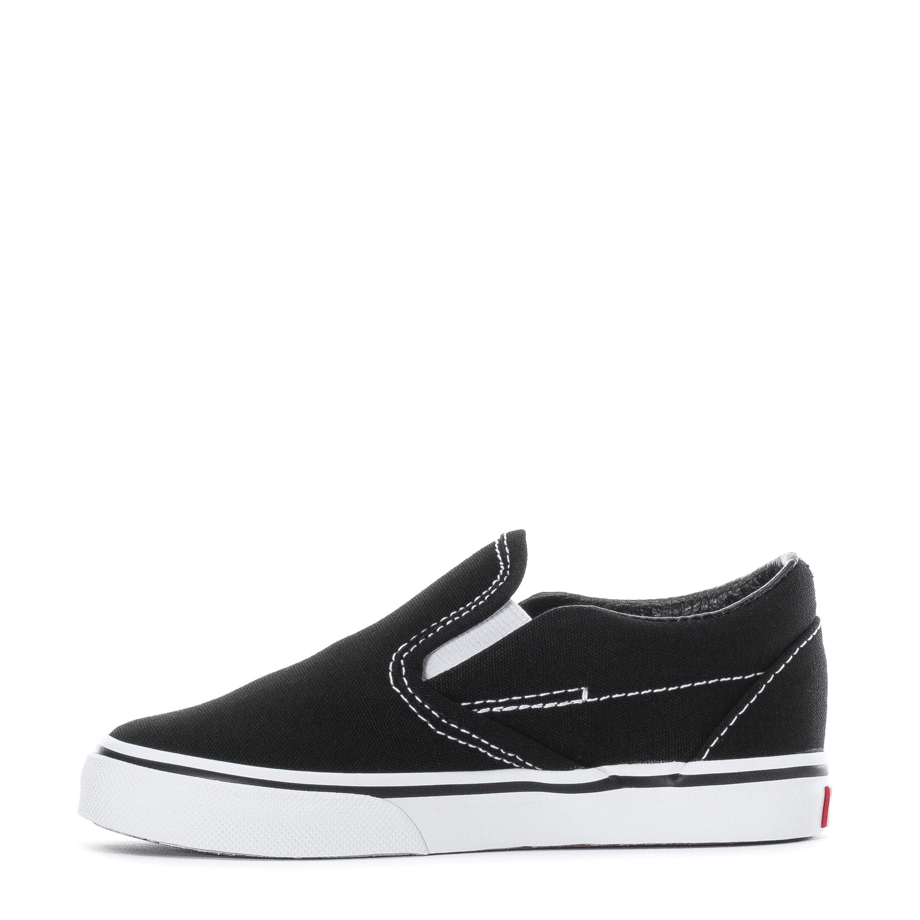 Vans Slip-On Toddler Shoes Black/White Size 5 - Comfortable & Stylish Casual Sneakers for Boys & Girls - Perfect for Playdates, School & Everyday Wear