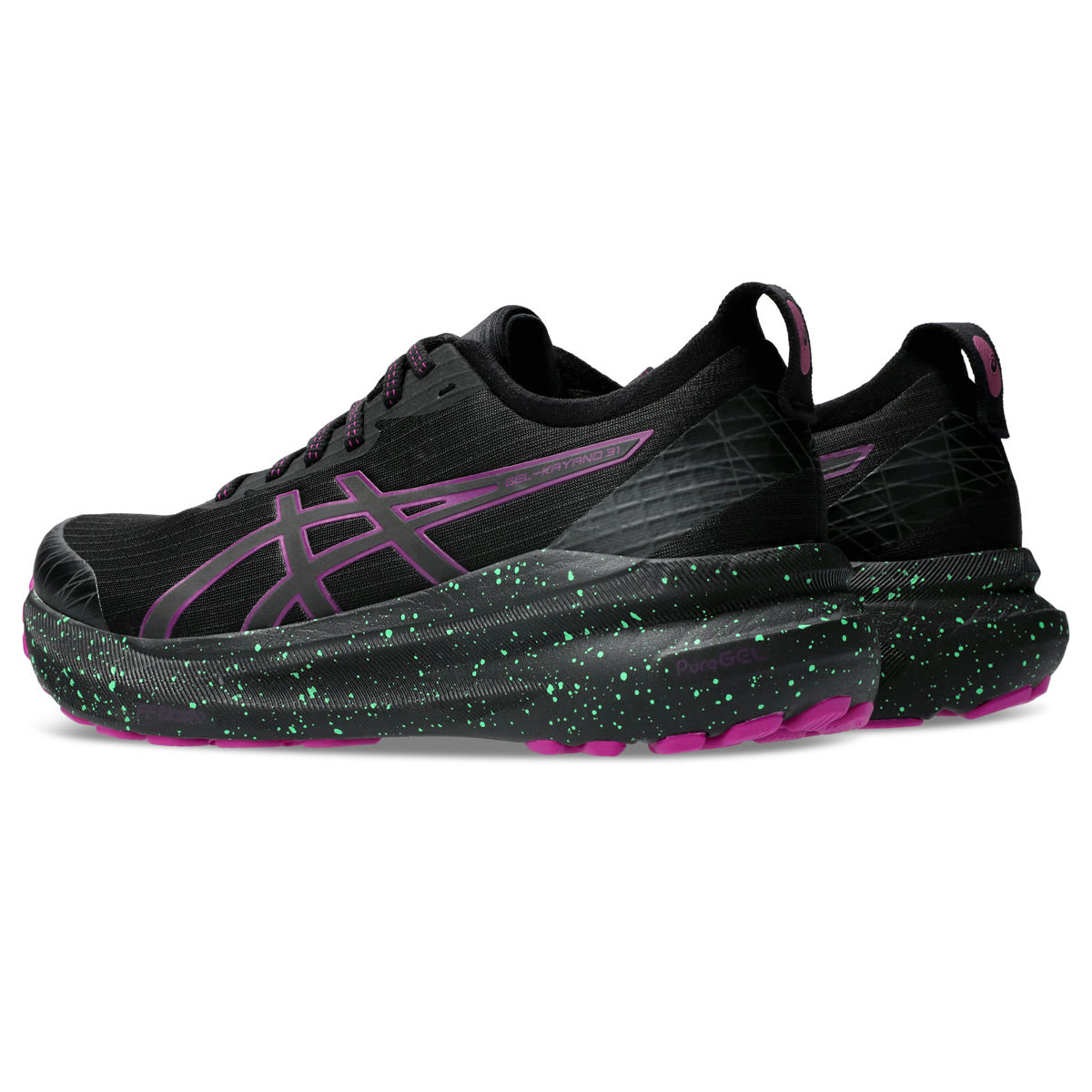 ASICS Gel-Kayano 31 Lite-Show Women's Running Shoes - Stability Support for Long Distance & Marathon Training - Perfect for Road Running, Gym Workouts & Daily Jogging
