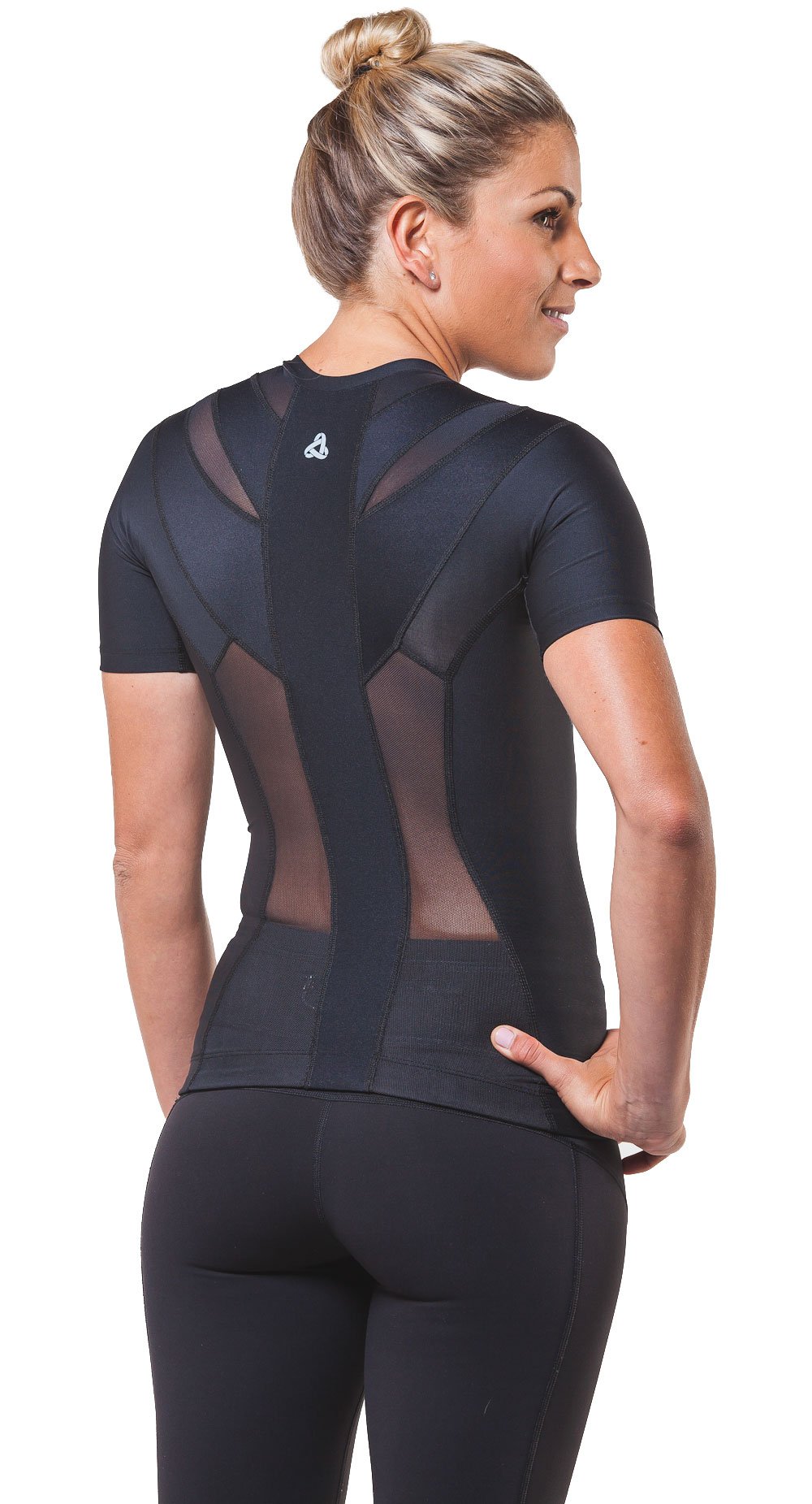 Alignmed Posture Shirt 2.0 for Women with Zipper - Posture Correcting Shirt for Back Pain Relief & Comfort | Perfect for Office Work, Yoga & Daily Wear