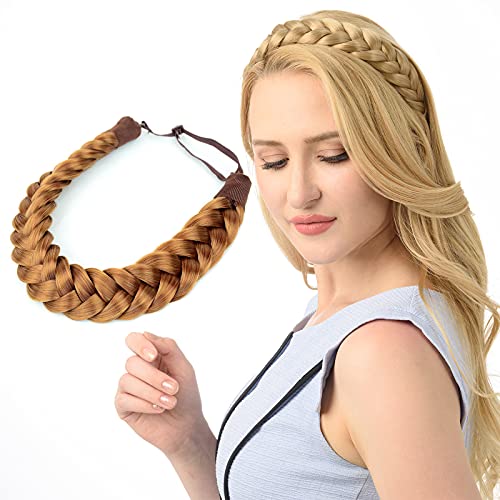 Two Strand Braided Headband for Women - Stylish Hair Accessory for Workouts, Yoga, and Everyday Wear