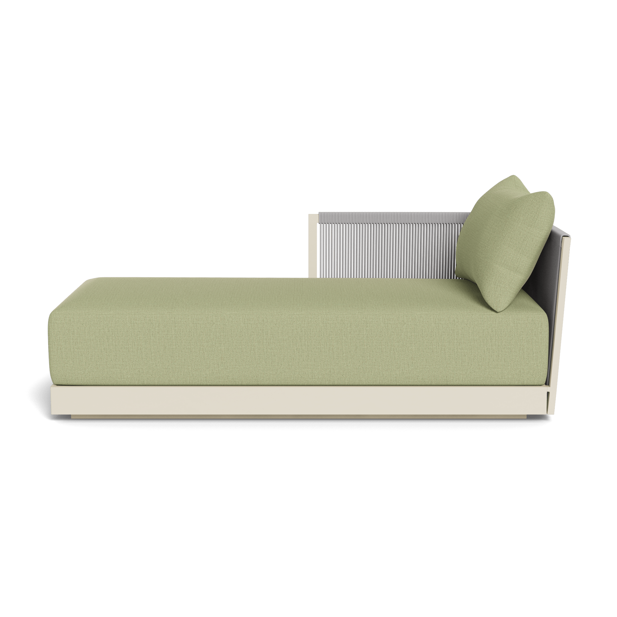 Antigua Chaise Lounge Left - Modern Outdoor Patio Furniture for Relaxing in Your Garden or Poolside
