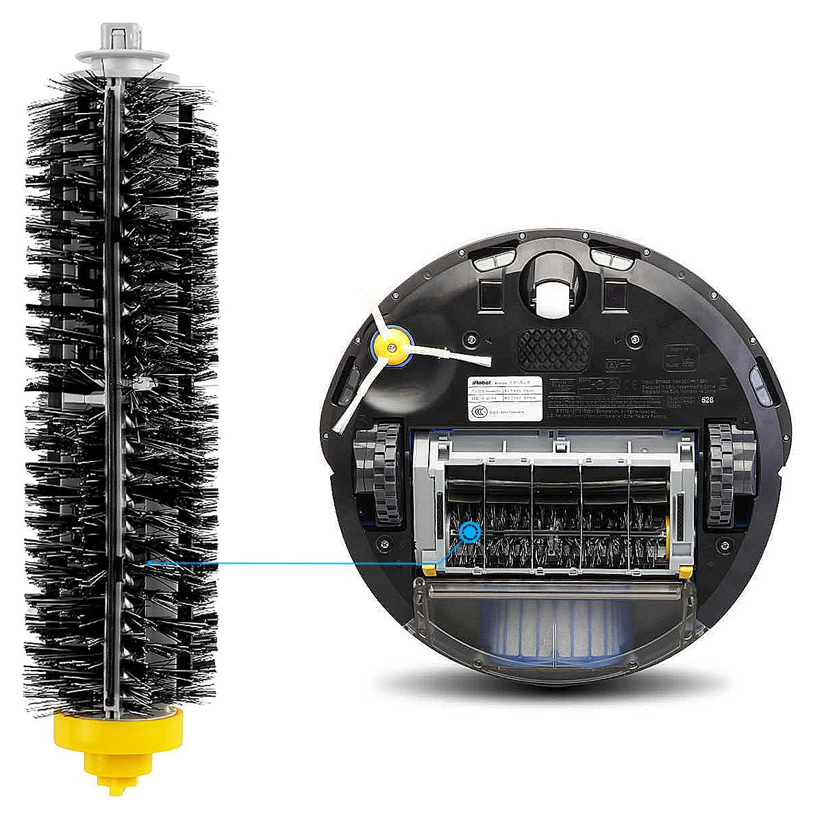 Original Roomba 500 600 610 620 650 Series Replacement Parts - Compatible with iRobot Vacuum Cleaner - Perfect for Filters, Brushes, Wheels & Maintenance