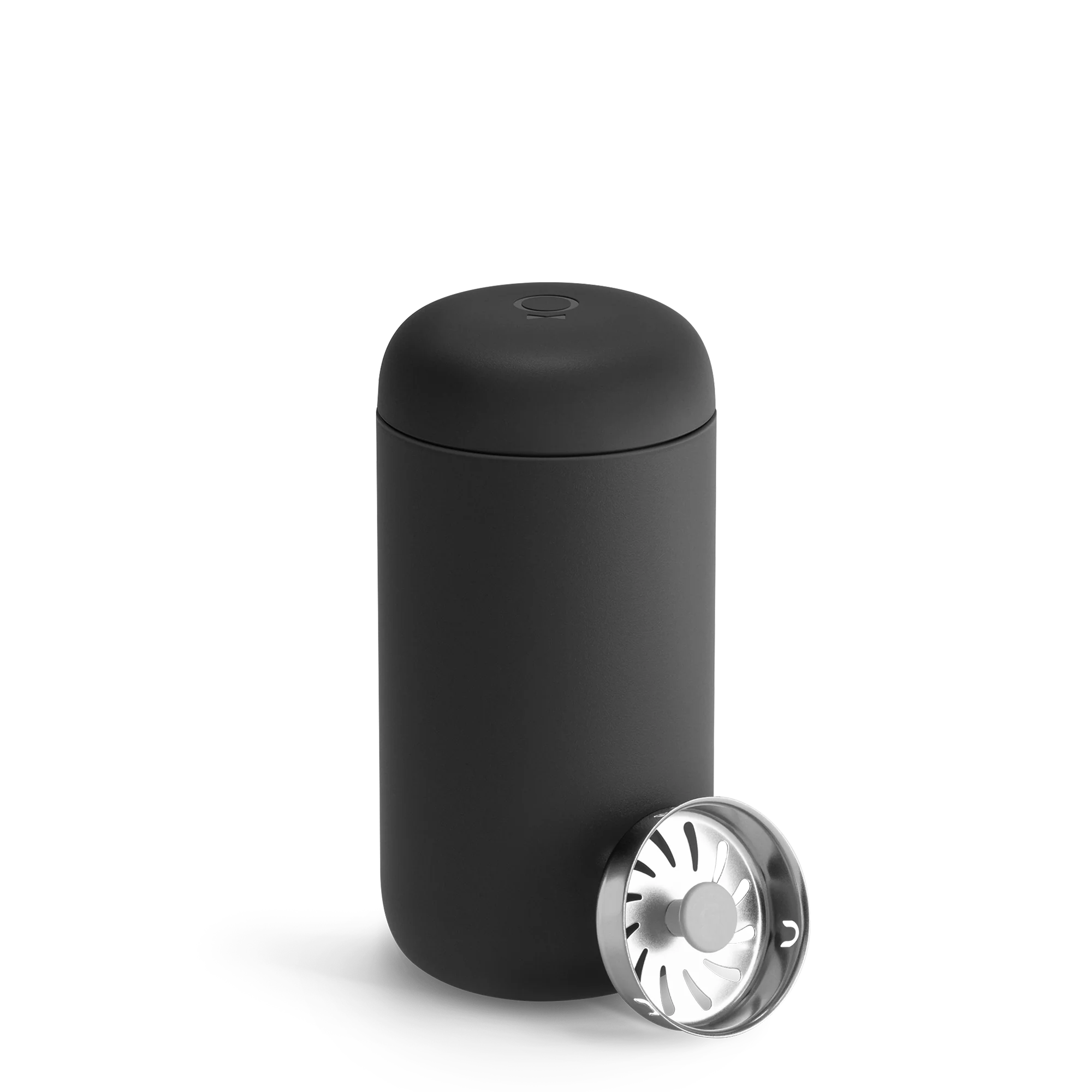FELLOW Carter Move Mug 16oz (473ml) - Insulated Travel Coffee Mug with Leak-Proof Lid, Matte Black - Perfect for Commuting, Hiking & Office Use