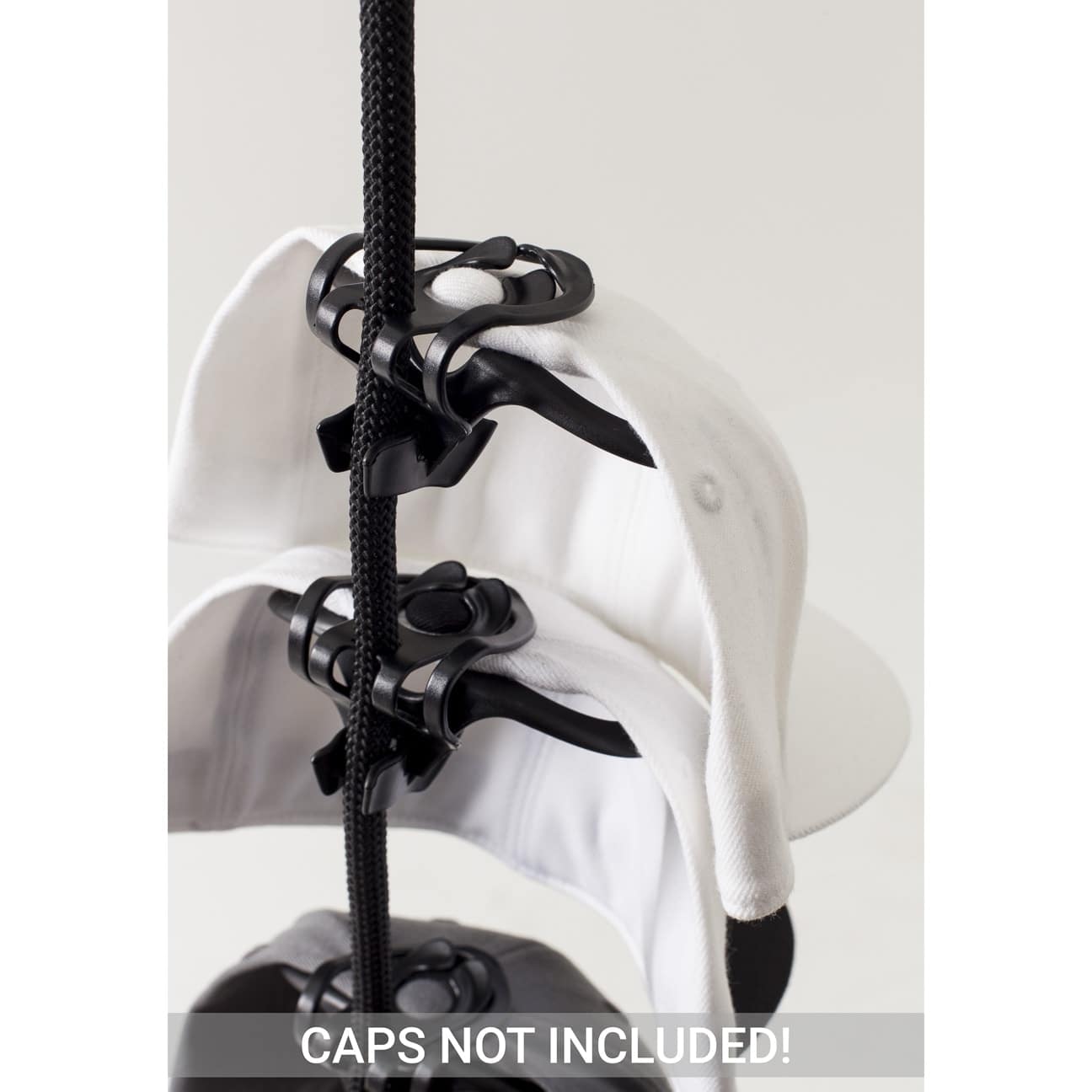 18-Slot Cap Rack Organizer - Baseball Hat Storage & Display for Closet, Bedroom, or Office - Perfect for Caps, Hats & Accessories