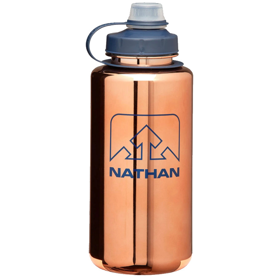 Bigshot 32Oz Dgold Stainless Steel Water Bottle - Insulated Double Wall Vacuum Flask for Hot & Cold Drinks - Perfect for Gym, Hiking, Camping & Outdoor Activities