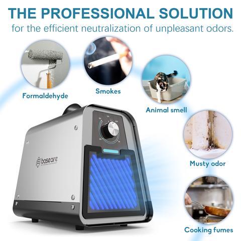 AlorAir 555 Pro Ion Generator - Odor Eliminator & Air Purifier for Home, Office, and Car | Removes Smoke, Pet, and Cooking Smells | Compact & Powerful Air Freshener