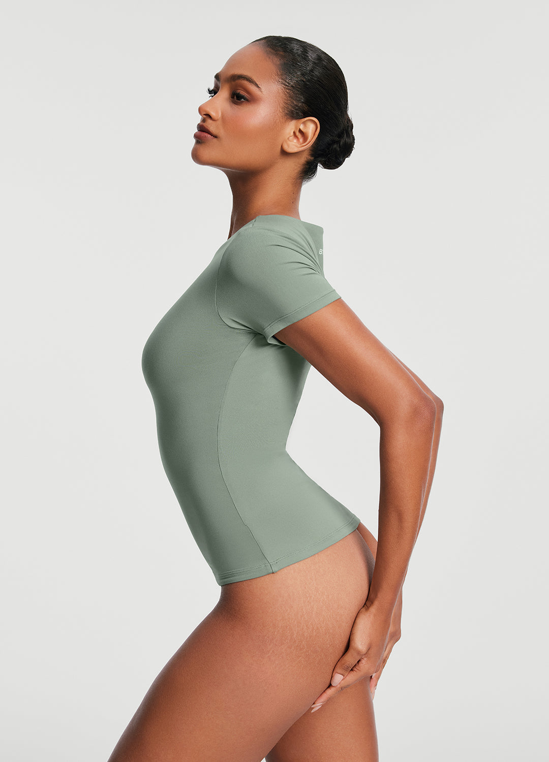 Women's Casual Short Sleeve Crew Neck T-Shirt - Soft Cotton Basic Tee for Everyday Wear, Workout & Layering