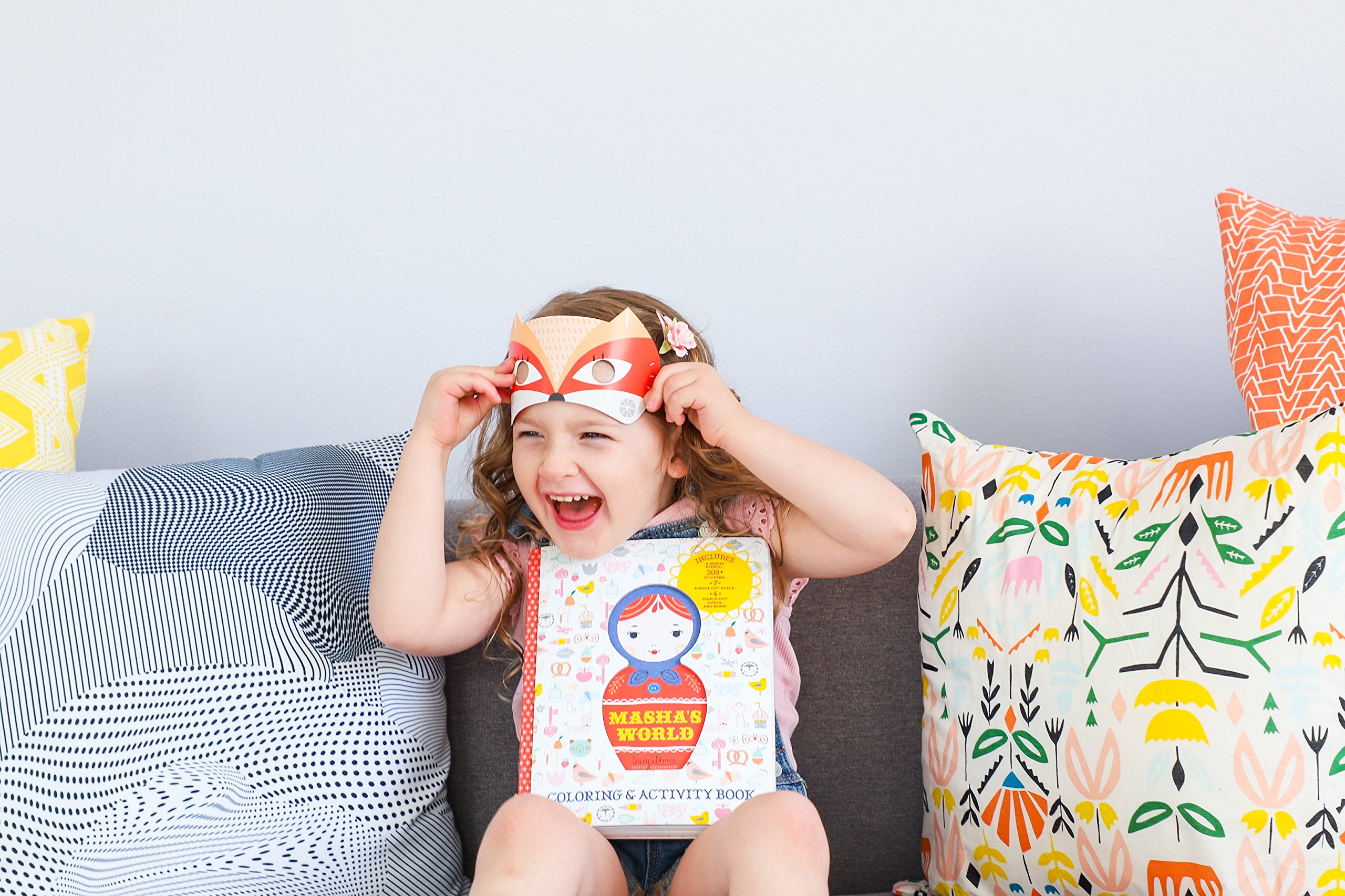 Masha's World: Fun Coloring & Activity Book for Kids - Interactive Arts & Crafts Learning | Perfect for Birthday Gifts, Travel Entertainment & Creative Play