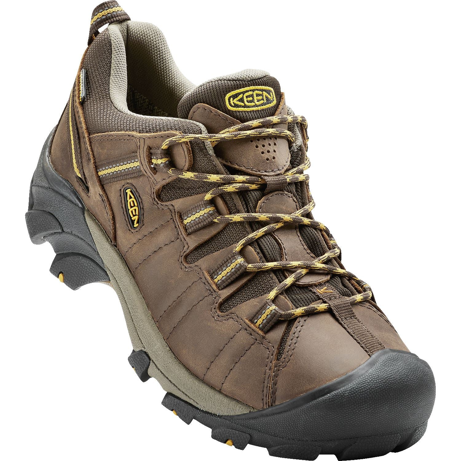 KEEN TARGHEE II Waterproof Hiking Boots for Men - Medium & Wide Width - Outdoor Trekking & Trail Walking Shoes
