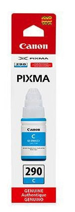 Canon GI 290C Cyan Ink Bottle - High-Quality Printer Ink for Canon Printers | Perfect for Office, Home & Professional Printing Needs