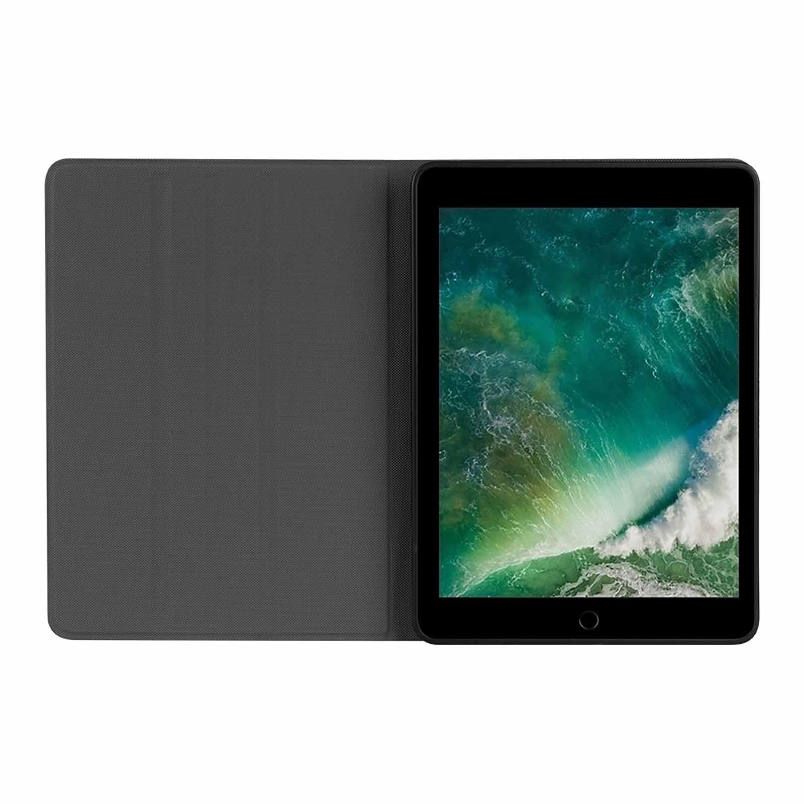Shockproof Waterproof iPad Pro Case - Slim Blue Sea Turtle Conch Shell Design for iPad Pro 9.7 Inch (2016 Model) | Protective Cover with Stand for Travel, Work & Home Use