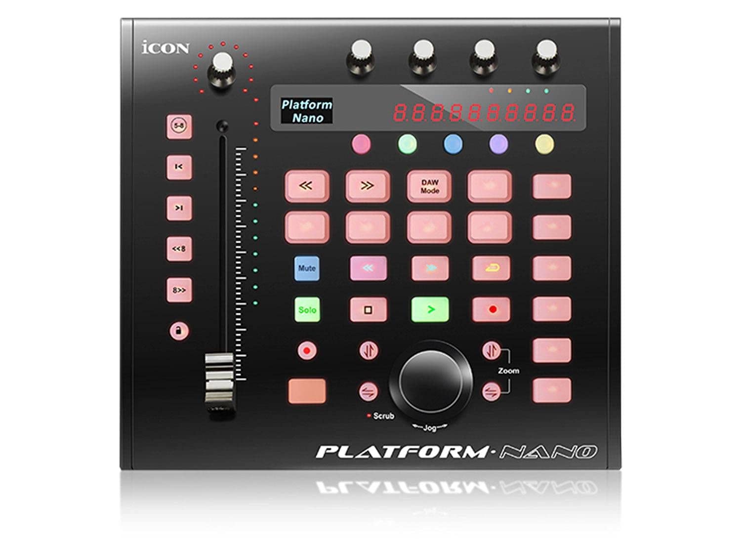 ICON Platform Nano MIDI Control Surface - Compact USB MIDI Controller for Music Production, DJing & Live Performance | Perfect for Home Studios, Stage Shows & Electronic Music Creation