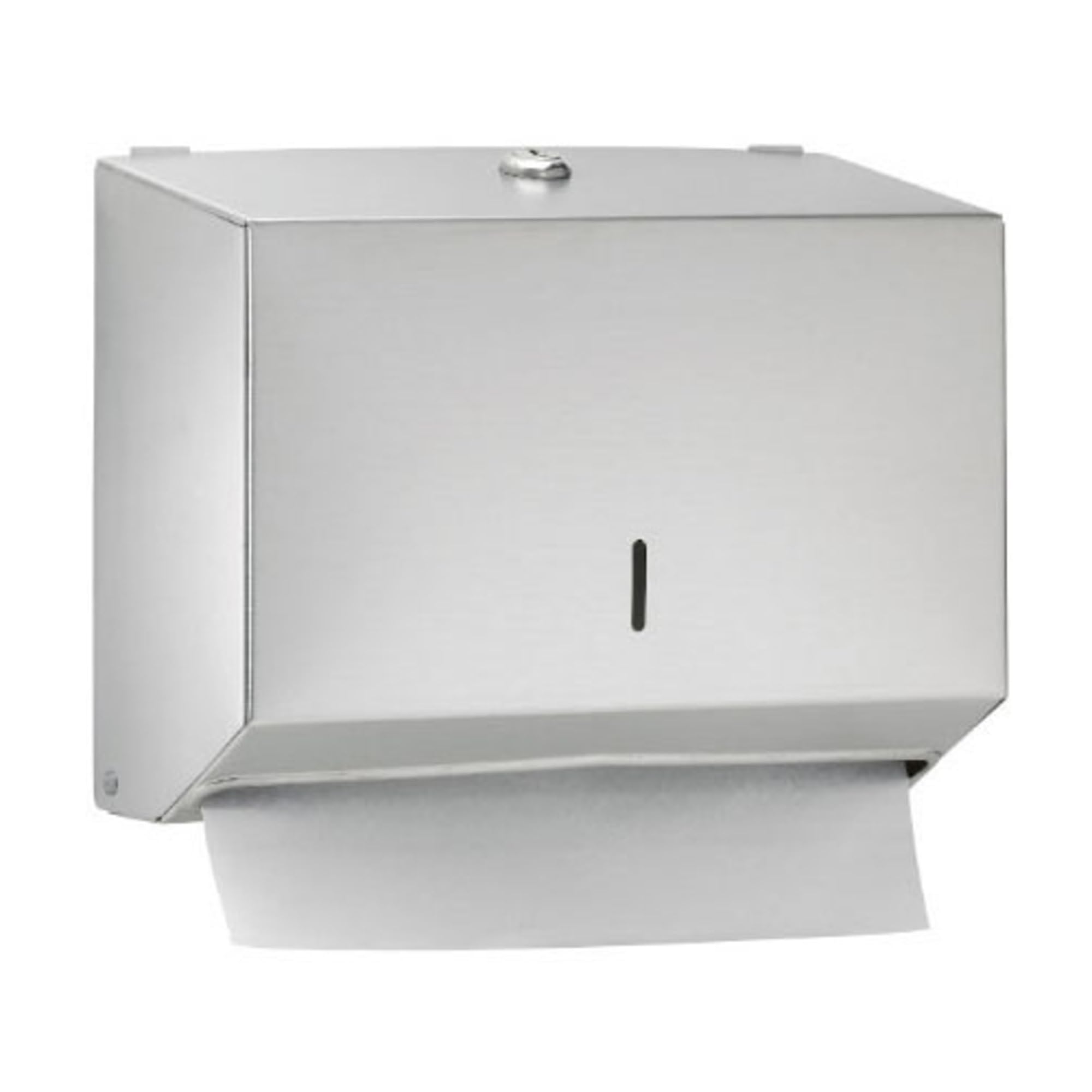 Bradley BX-Towel Dispenser 252-00 for Multi-Fold & C-Fold Towels | Commercial Restroom Paper Towel Holder | Ideal for Offices, Hospitals & Public Washrooms