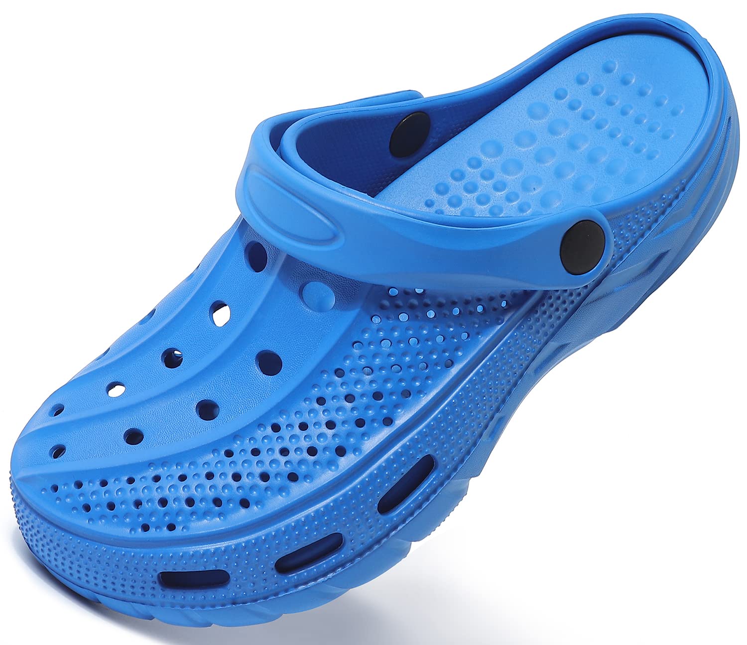 ChayChax Arch Support Clogs for Men & Women - Slip-On Garden Shoes with Removable Cushion Footbed - Comfortable Outdoor Beach Slippers for Walking, Gardening & Relaxation
