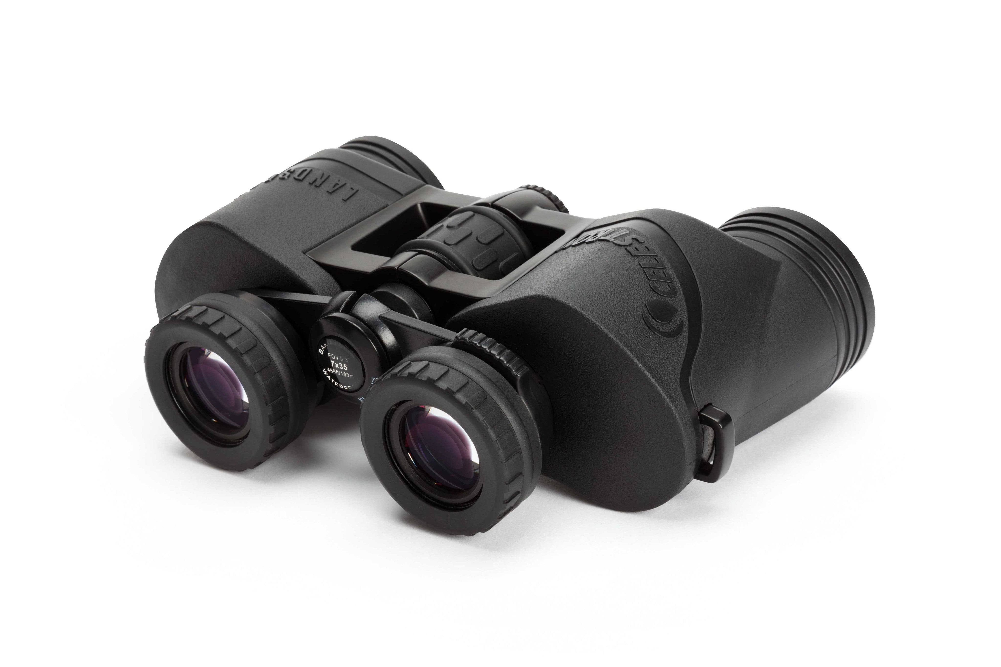 LandScout 7x35mm Porro Prism Binoculars for Adults - High Power Waterproof Compact Binoculars for Bird Watching, Hunting, Hiking, Travel & Outdoor Adventures