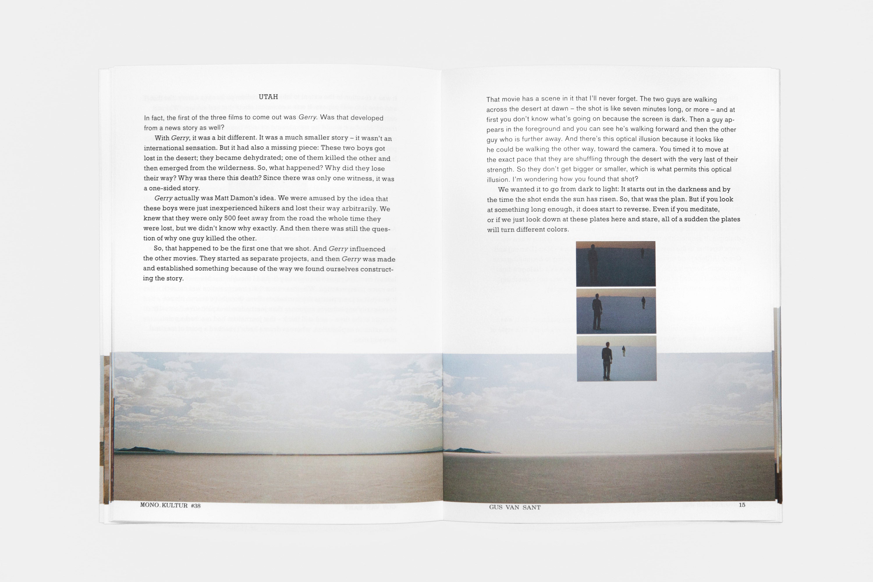 Mono.Kultur Issue #38 - Gus Van Sant: In Limbo | Exclusive Limited Edition Art Magazine | Perfect for Film Enthusiasts & Collectors