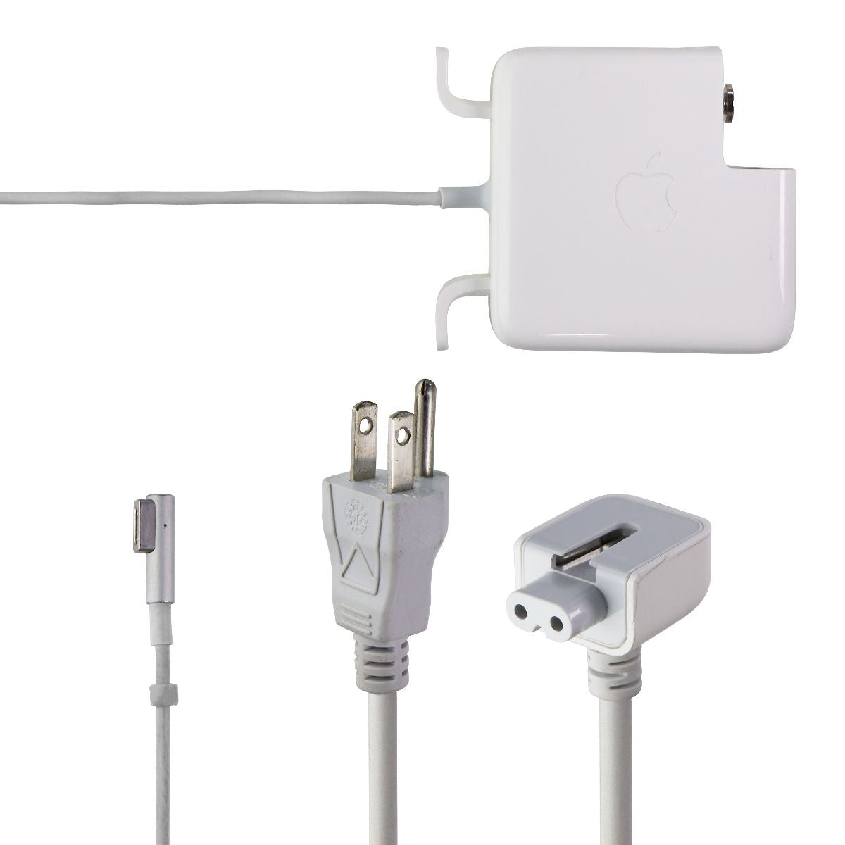 Apple 60W MagSafe Power Adapter (A1344) with 3-Prong Cable - Fast Charging for MacBook Pro/Air - Perfect for Home, Office & Travel Use