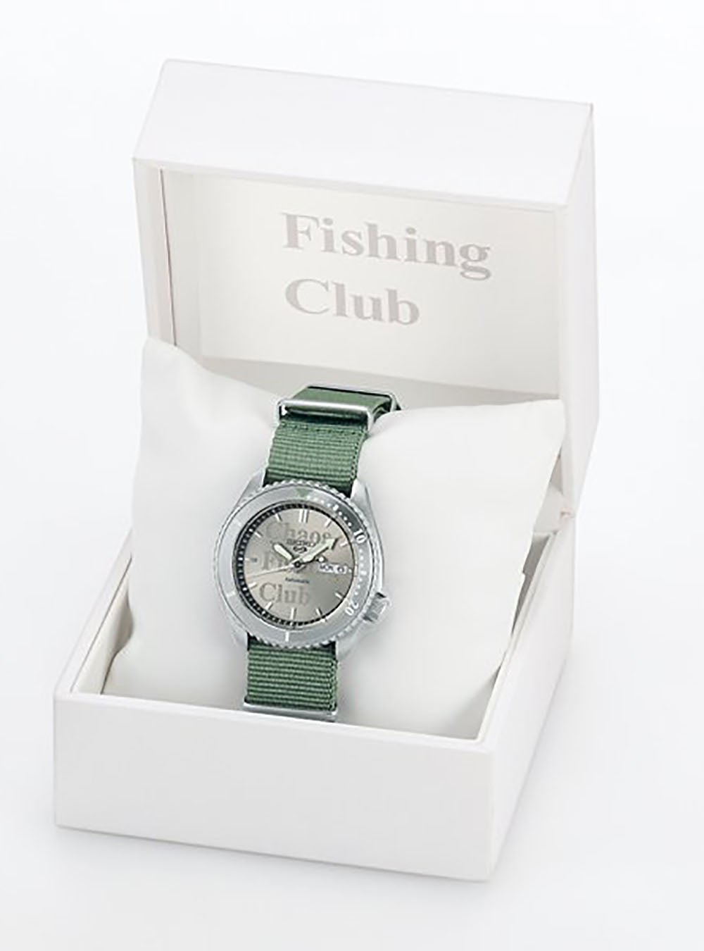 SEIKO 5 SPORTS × CHAOS FISHING CLUB Limited Edition Automatic Watch SBSA169 - Made in Japan JDM Men's Diver Watch for Fishing, Diving & Outdoor Adventures