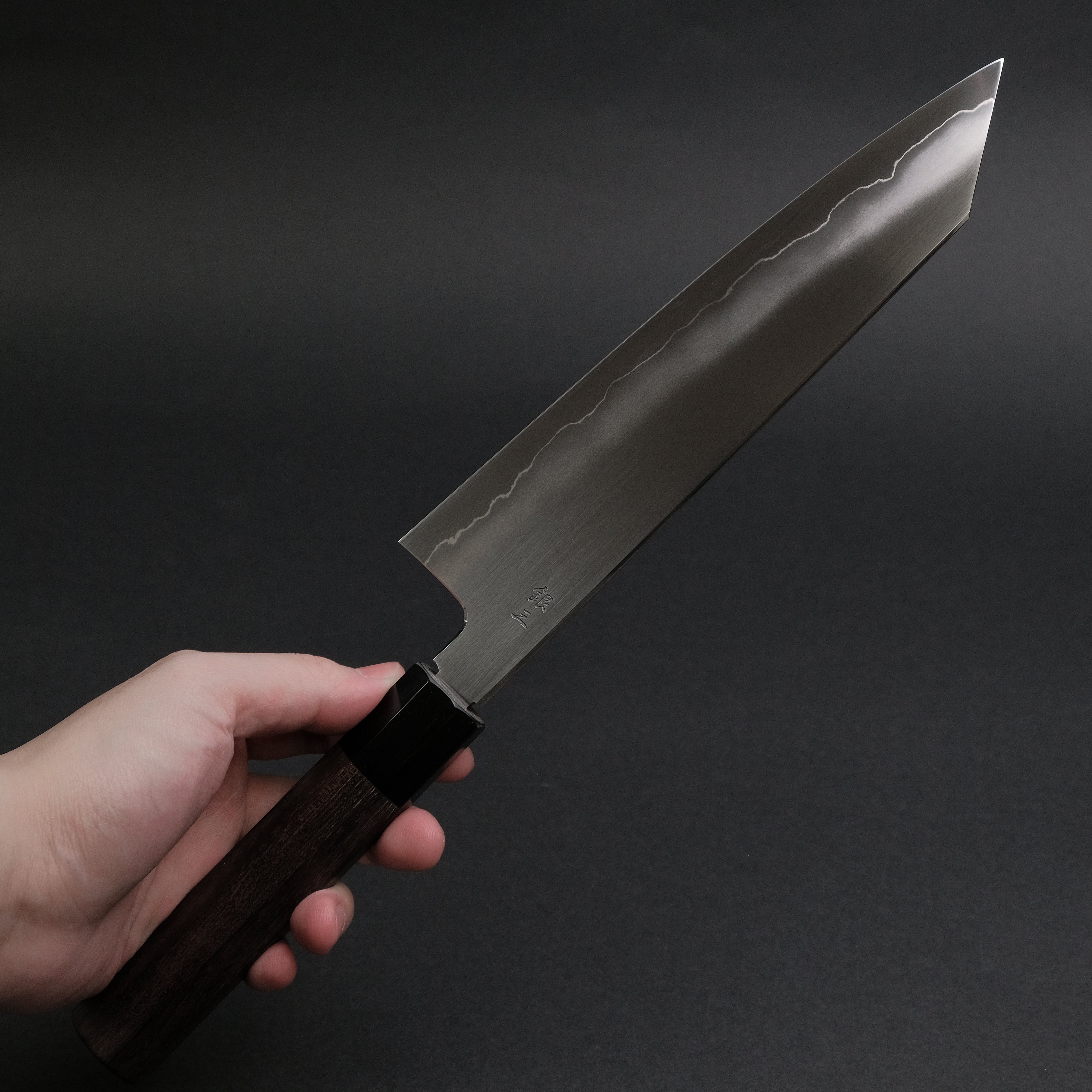 Tetsujin Silver #3 Ukiba Kiritsuke Gyuto 210mm Japanese Chef Knife with Taihei Rosewood Handle - Perfect for Sushi, Sashimi & Precision Vegetable Cutting