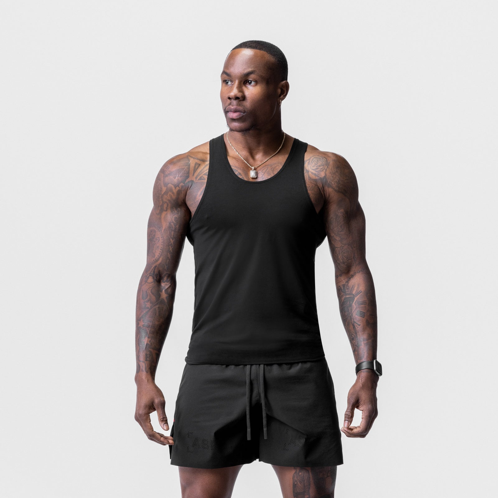 Solucell™ Essential Slim Tank - Black | Ultra-Thin Water Tank for Home & Office | Perfect for Hydration, Humidifiers, and Small Appliances