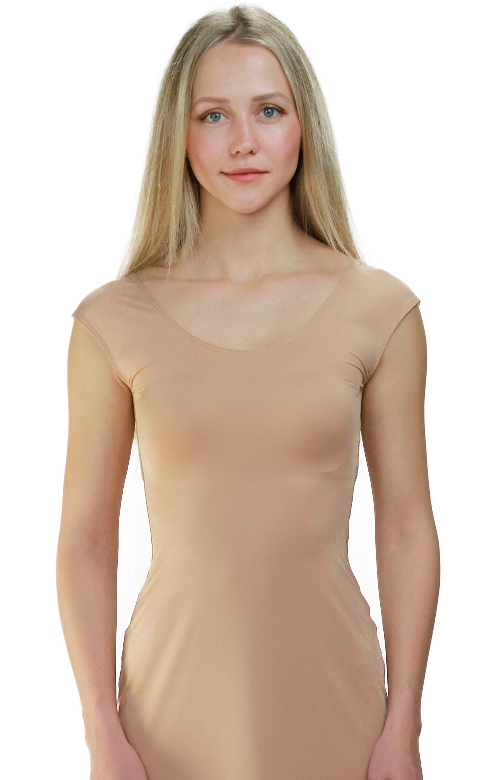 Bradshaw & Palmer Women's Cap Sleeve Knee-Length Full Dress Slip - Comfortable Lingerie for Dresses & Formal Wear