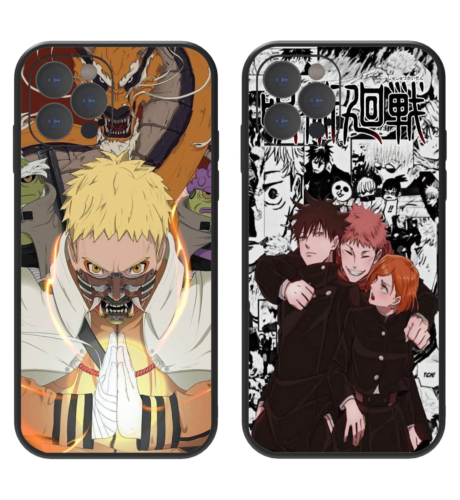 Anime Phone Case Compatible with iPhone 11 - Satoru Gojo Character Design for Boys & Girls | Trendy Protective Cover for School, Work & Daily Use