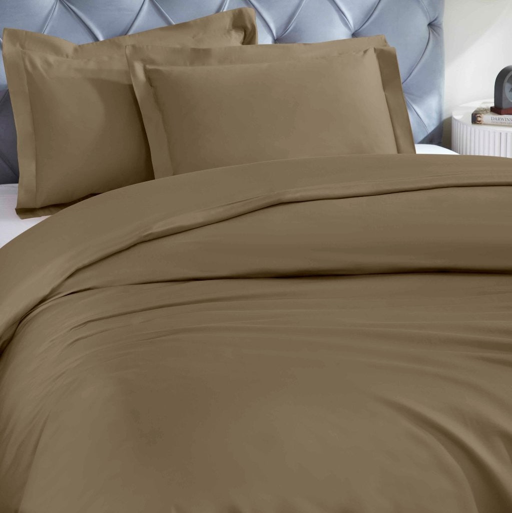 Luxury 1200 Thread Count Egyptian Cotton Duvet Cover Set - King Size Bedding for Hotel Style Comfort - Perfect for Master Bedrooms & Guest Suites