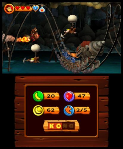Refurbished Donkey Kong Country Returns 3D - Nintendo 3DS Game | Adventure Platformer for Kids & Adults | Perfect for Travel & Family Game Nights