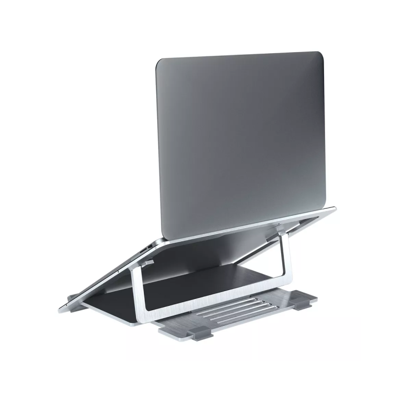 Cooler Master MNX SSEW NNNNN R1 CM Ergostand Air Slim Laptop Stand - Silver | Adjustable Height & Ergonomic Design for MacBook, Notebook & Gaming Laptops - Perfect for Home, Office & Travel Use