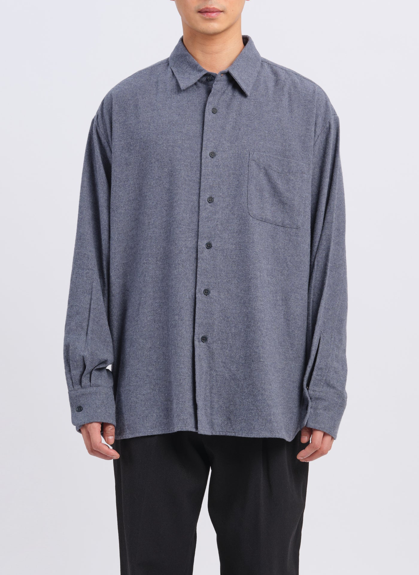 21S Brushed Chambray Classic Shirt for Men - Soft Casual Button Down Shirt | Perfect for Office, Date Night & Weekend Outings