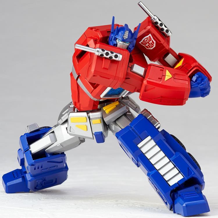 Amazing Yamaguchi Revoltech No. 014 Action Figure - Transformers Optimus Prime (Convoy) Collectible Toy for Display & Play | Perfect for Anime Fans & Model Collectors