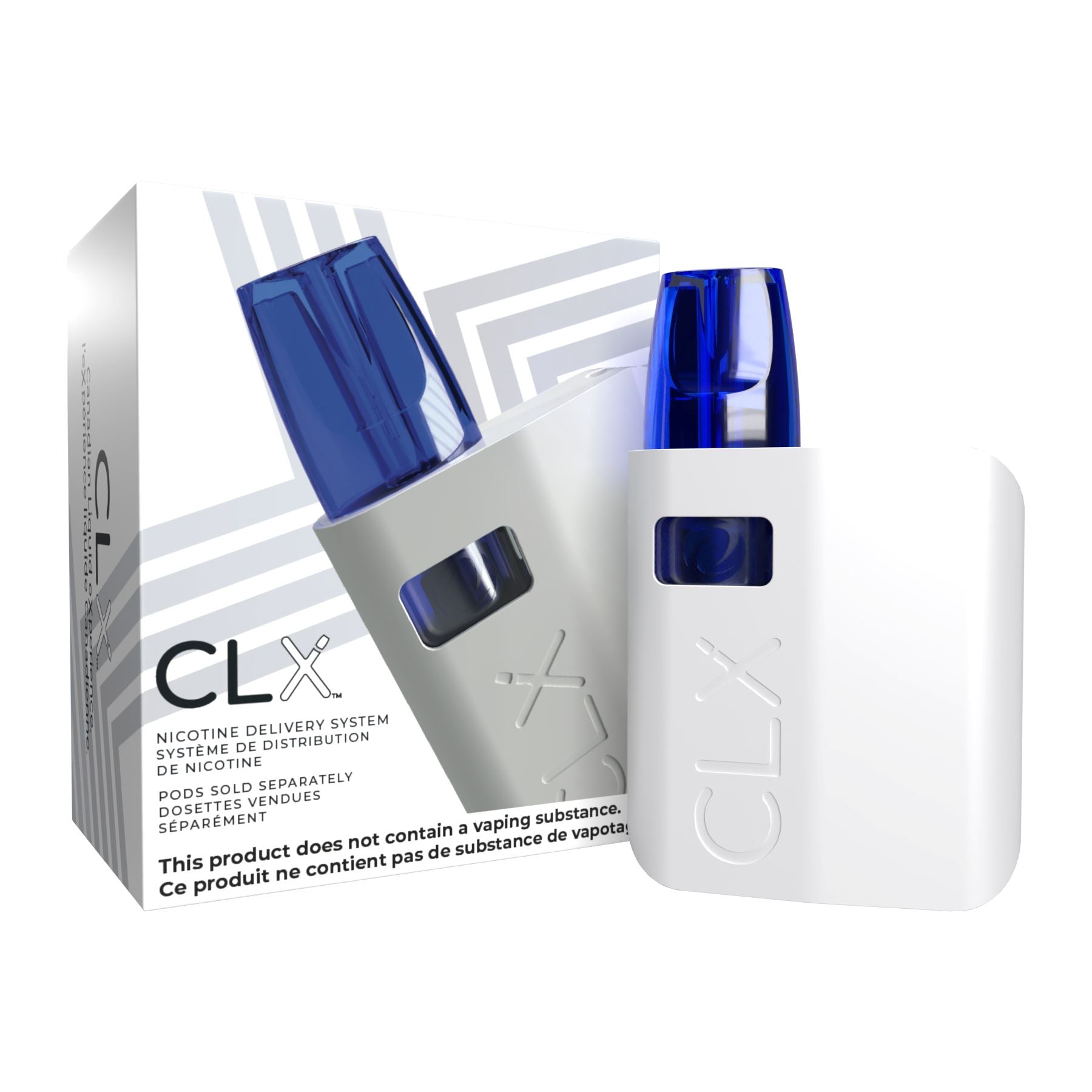 CLX Pod System S Compatible Vape Kit - Refillable & Rechargeable for Smooth Vaping Experience | Perfect for On-the-Go Use & Discreet Vaping