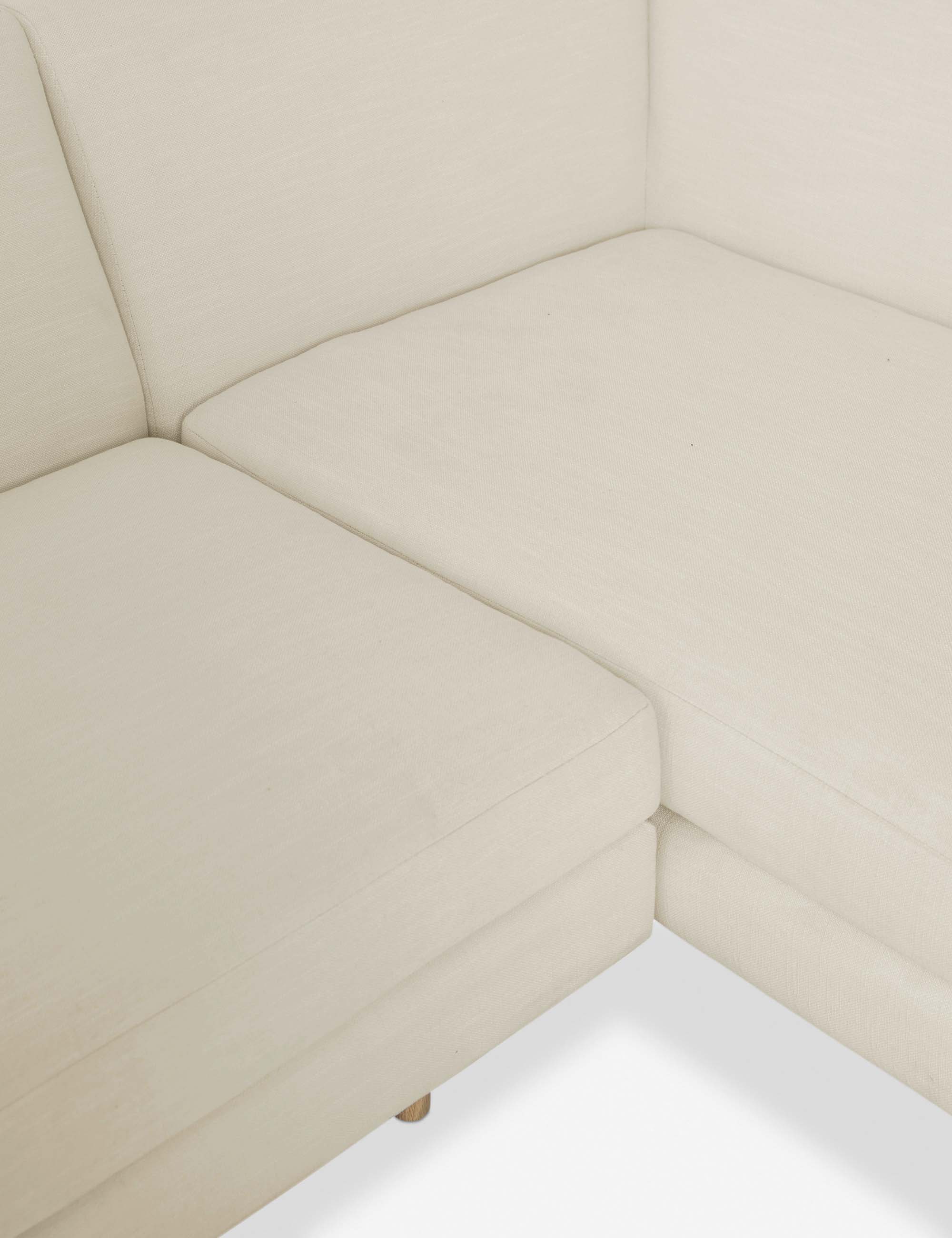 Estee Sectional Sofa - Modern L-Shaped Couch with Reversible Chaise, Soft Fabric Upholstery for Living Room, Family Room & Home Theater | Comfortable & Stylish Seating Solution