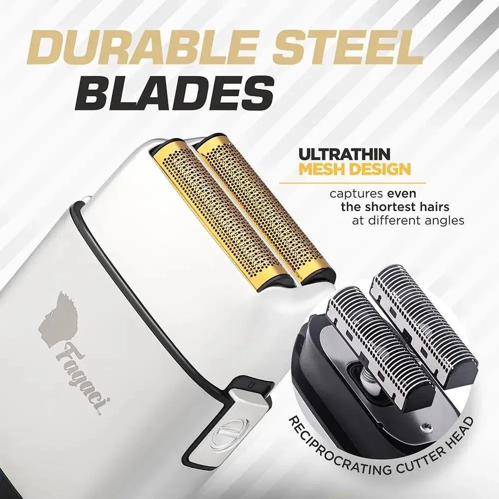 Mastery Shaver - Professional Electric Razor for Men, Smooth & Close Shave - Perfect for Travel, Gym & Daily Grooming Routine