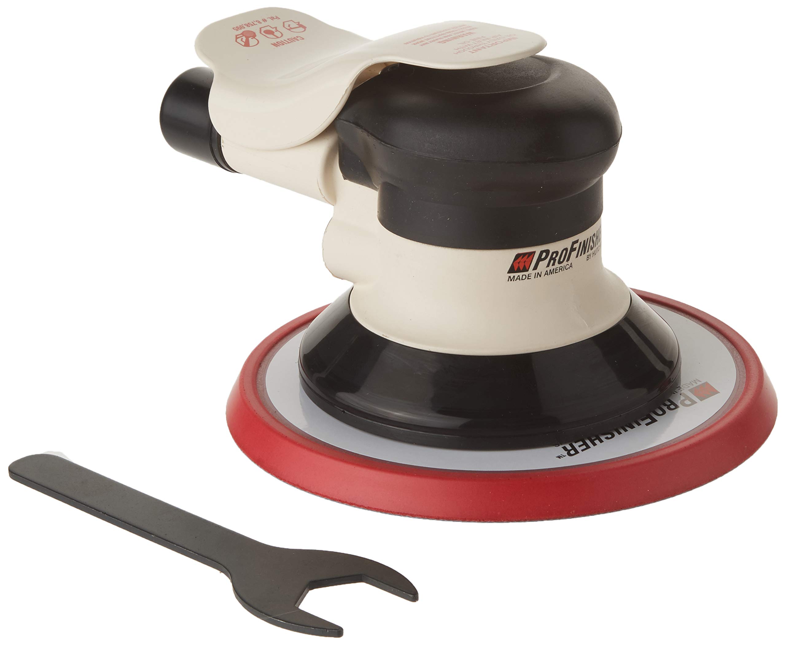 Hutchins 600 Air Sander - Professional Pneumatic Orbital Sander for Woodworking & Auto Body Repair | Perfect for Sanding, Polishing & Surface Preparation