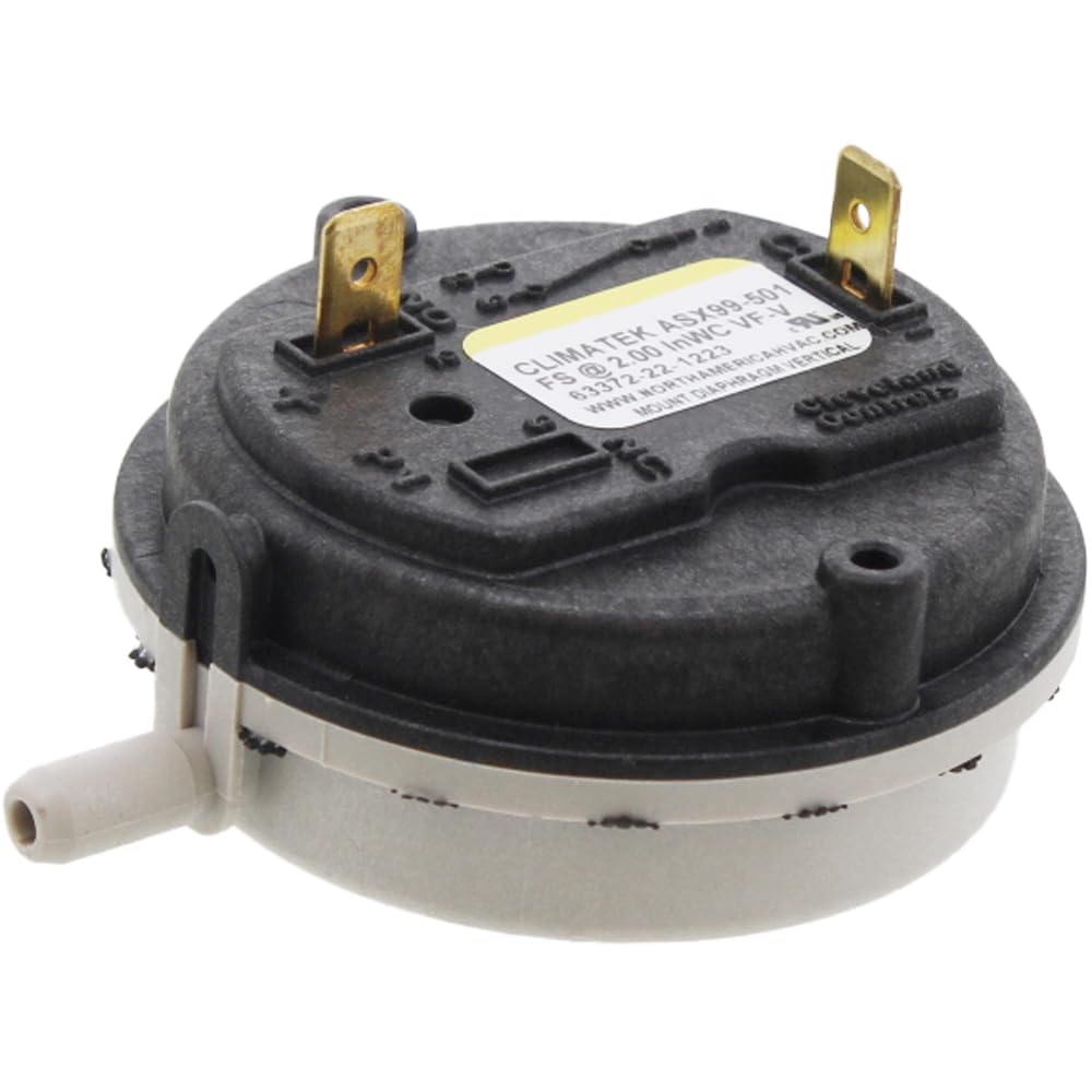 Comfort Maker Furnace Vent Air Pressure Switch - Replacement Part #1013802 for HVAC Systems | Perfect for Home Heating Repair & Maintenance