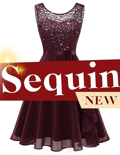 Burgundy Sequin