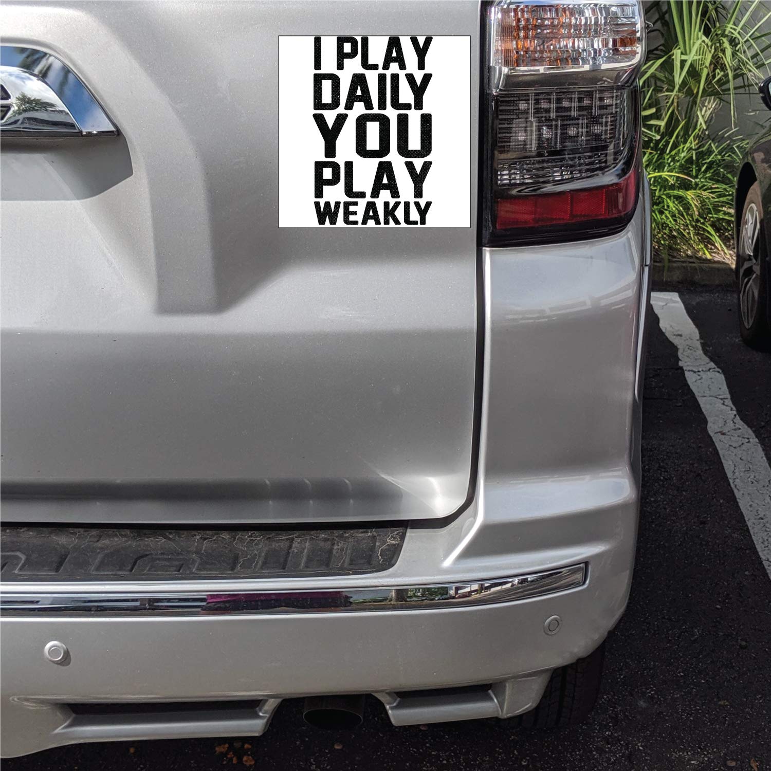 DistinctInk Custom Bumper Sticker - 8